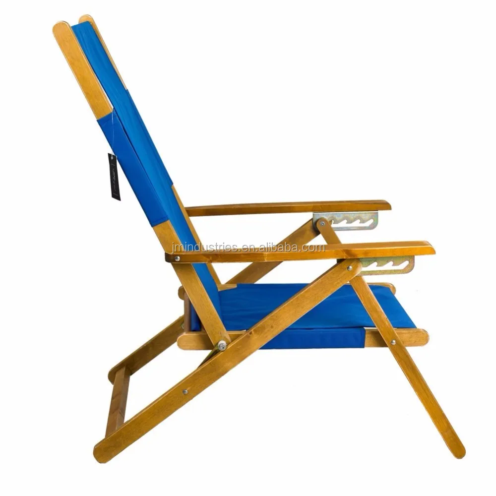 Patio Portable Wooden Beach Folding Chair
