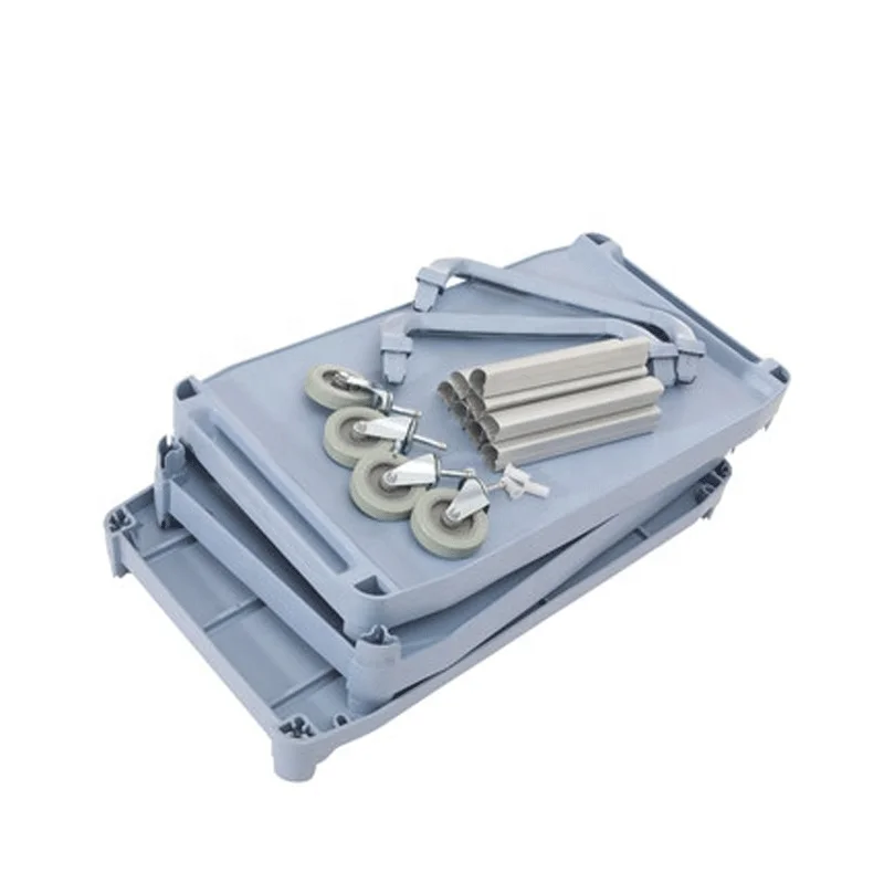  Новый стиль дизайн полный размер 4 колеса Высокое качество Пластиковые Мобильная подвижная комната шеф повара отеля услуги обеденный стол маникюрный салон трамвай