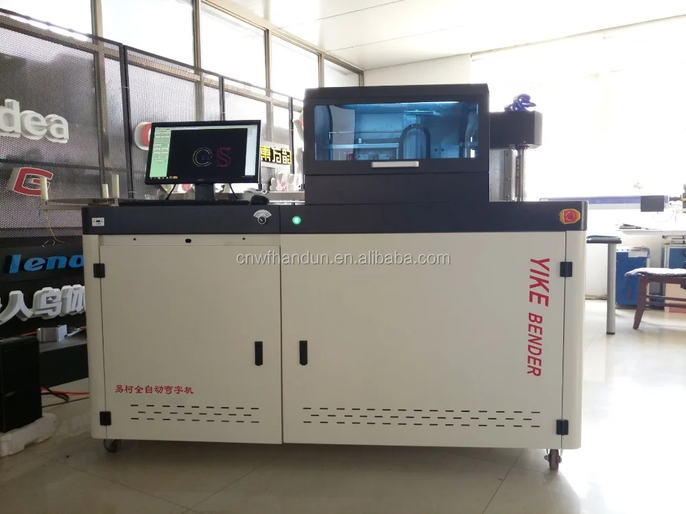 
YIKE auto channel letter bender machine for 3D illuminated letter making 
