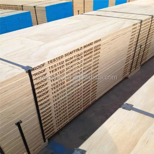 Деревянная доска для строительных Лесов LVL 17 мм от фабрики lvl wood строительства
