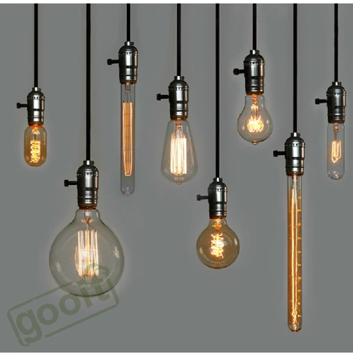 Retro Incandescent Vintage Light Bulb St64 Diy Handmade Edison Fixtures E27 220v 40w Lamp Bulbs For Pendant Lamps Retro Incandescent Vintage Light Bulb St64 Diy Handmade Edison Fixtures E27 220v 40w Lamp Bulbs For Pendant Lamps