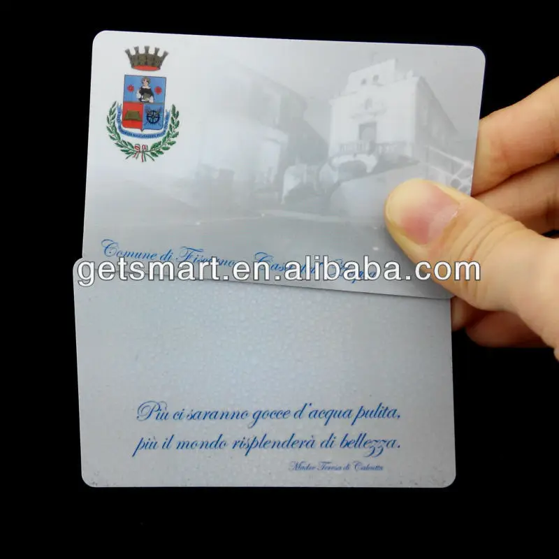 Iso утверждены пвх MIFARE Ultralight карты 86 x 54 мм ID размер