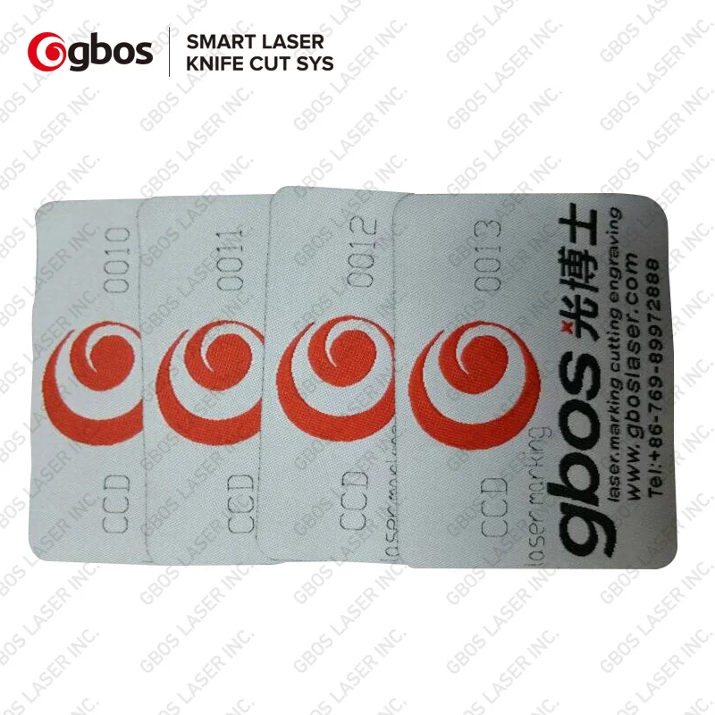 GBOS 3D laser cutting engraving machine with high precision 60A lazer engraving machine reflective tape webbing woven label