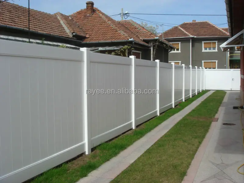 ASTM Certified 20 Years Lifetime UV Proof Vinyl PVC Fence Panels