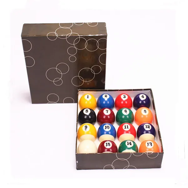 China Grade Cheap custom 16pcs pool ball