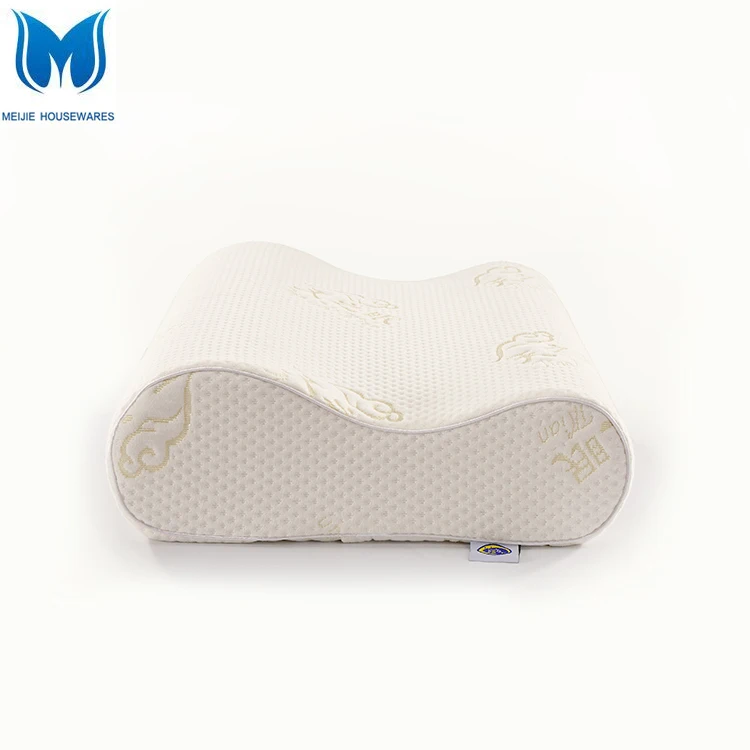 
2019 Slow Rebound Manufacture Contour Head Pillow Memory Foam Orthopedic Hotel Pillow 