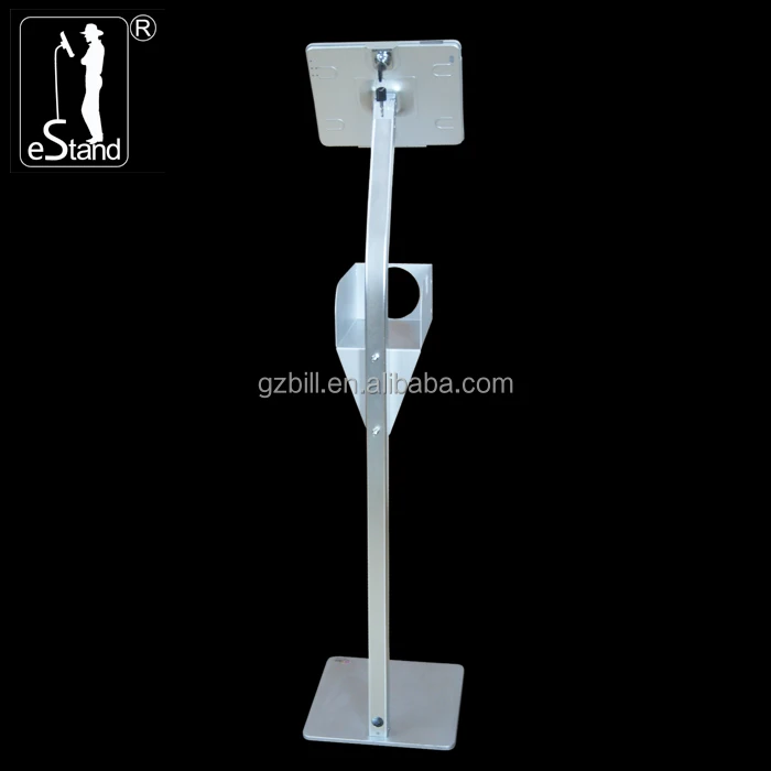 eStand BR24009 tablet restaurant ordering/ payment kiosk lock for ipad mount case