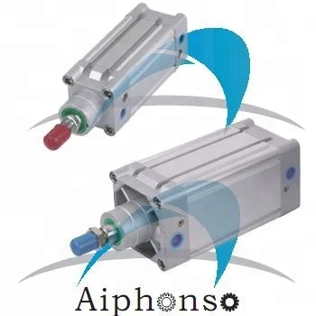 ISO6431 DNC63 80  double acting air Pneumatic locking cylinder