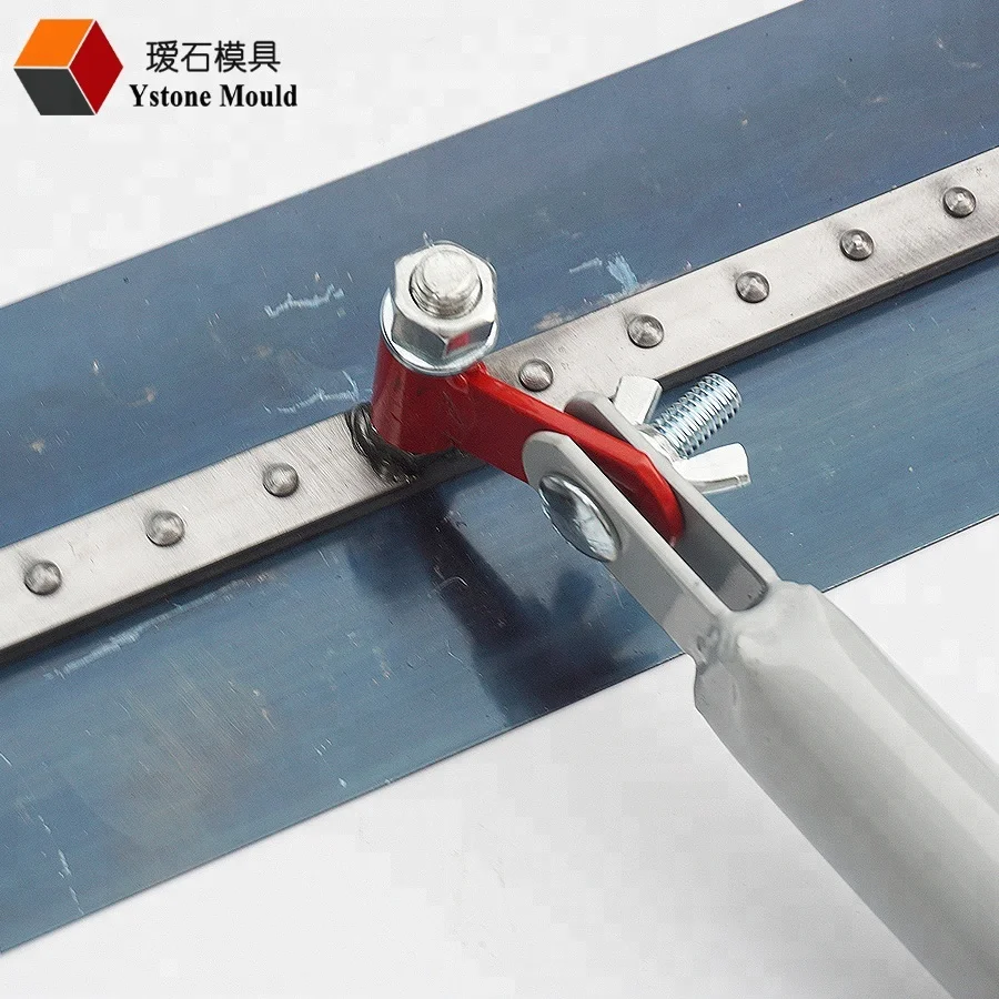 concrete finishing stamp tool long handle bull float