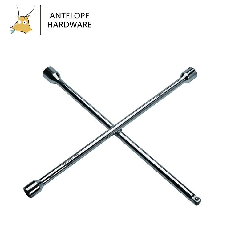 Polishing CR-V X Type 3 Way Spanner Cross Rim Socket Wrench