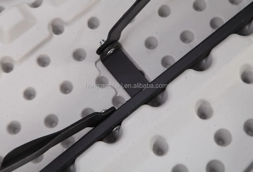 Outdoor used modern plastic foldable small round table with umbrella