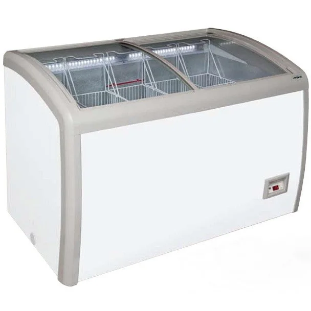 Convenience stores small ice cream chest display freezer