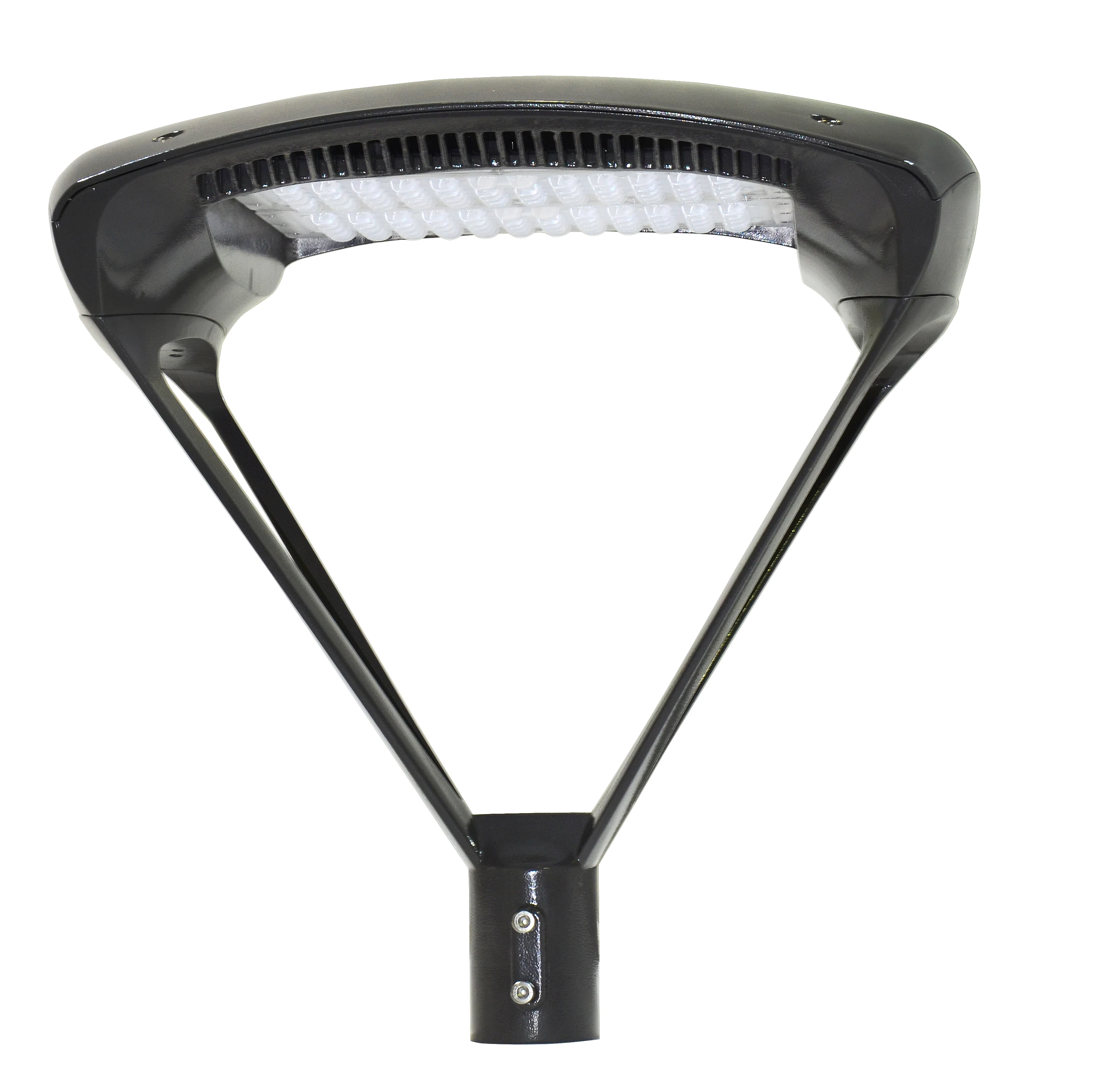 Hot Sale Outdoor Lighting Round Circular Pole LED Garden Post Top Area Light Luminaires