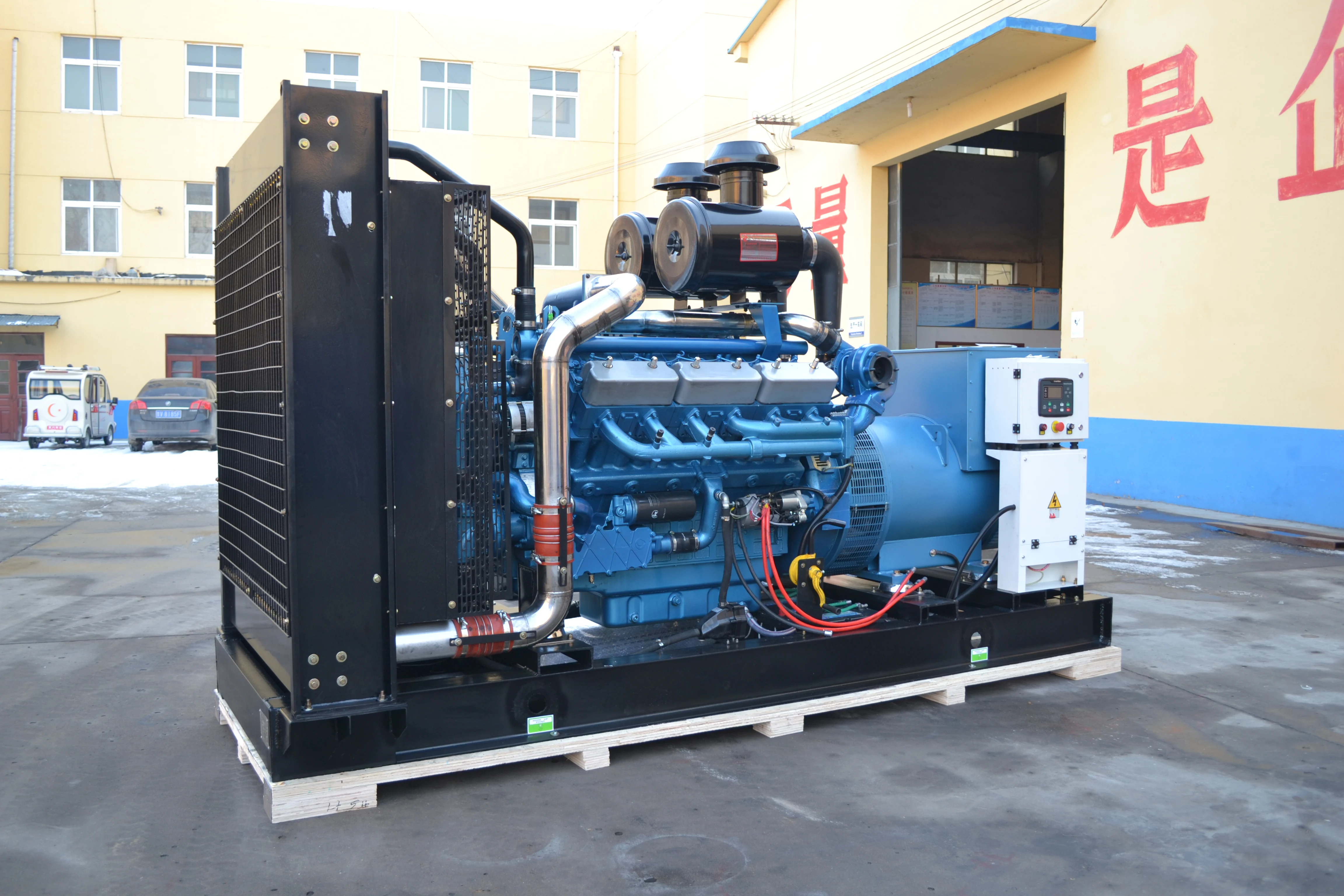 New model 400kw diesel generator set for Russia market