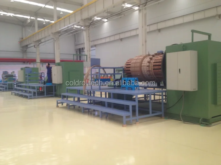 Horizontal coil winding machine equipment for transformer