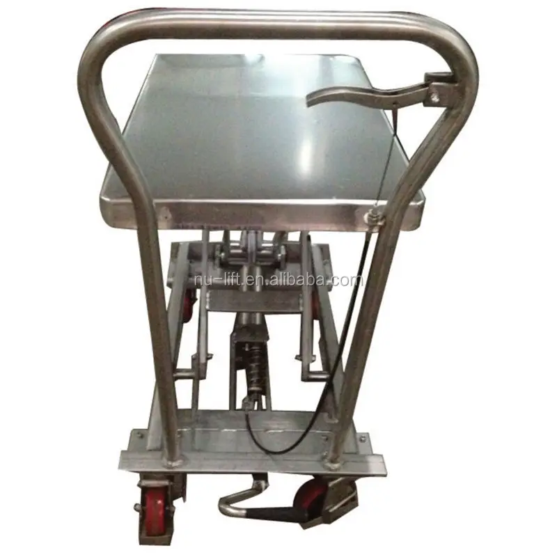 Гидравлический ножничный подъемник из нержавеющей стали