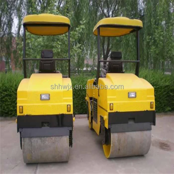 
3T double drum road roller vibrating roller for sale 