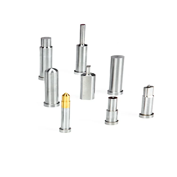 High precision die sets for punch press pins