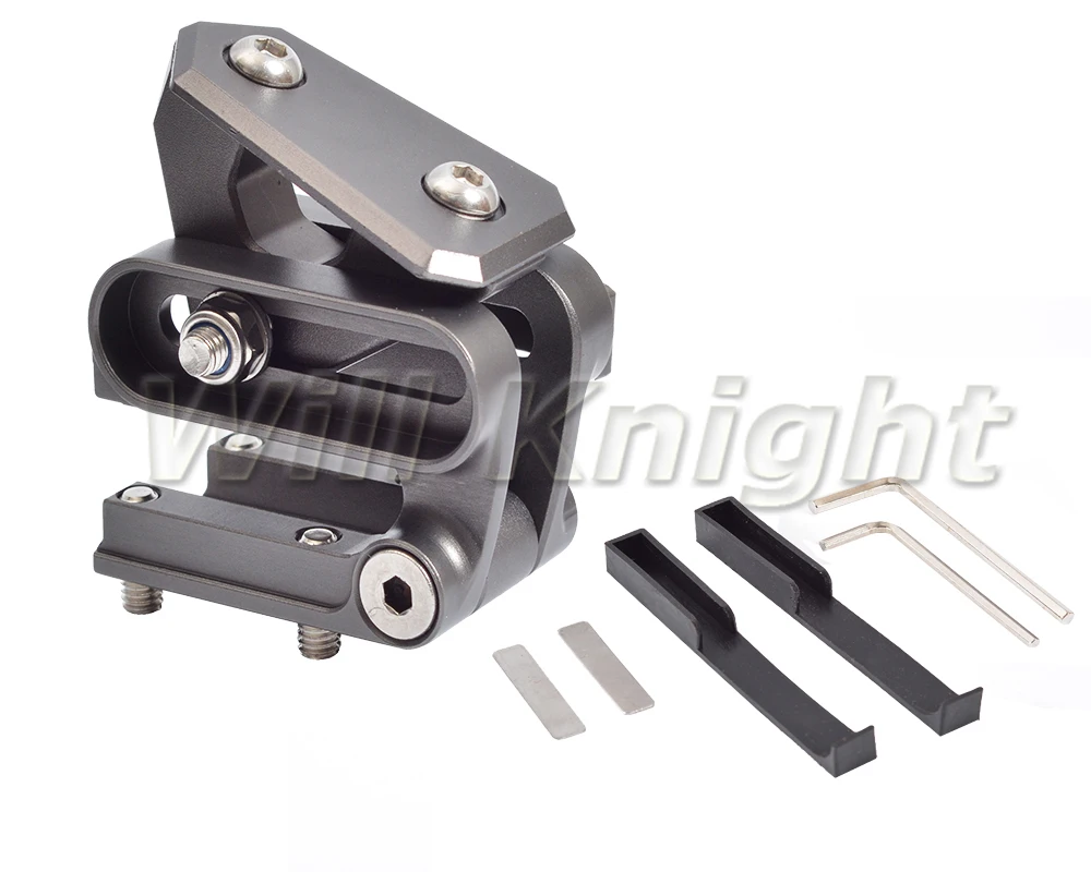 Universal Adjustable Front Windscreen for Motorcycle Universal Smoke Windshield with Matte Grey Metal