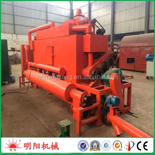 150-180kg/h factory price with CE wood sawdust charcoal smokeless carbonization kiln