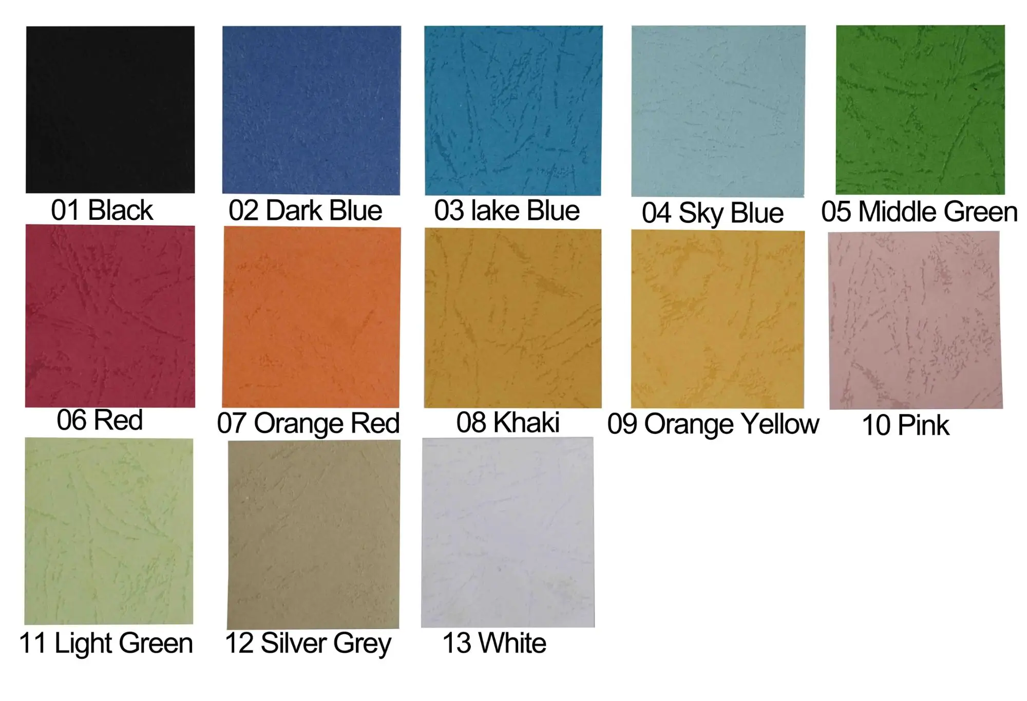 230gsm Colour a4 hard covered binding cover embossed paper uncoated woodfree