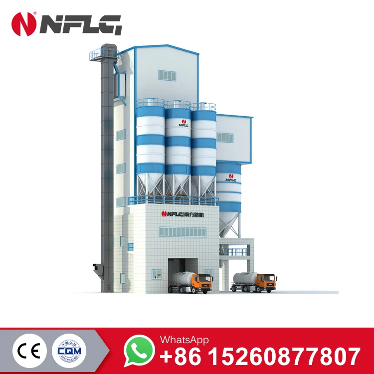 New designed factory price dry ready mix mortar plant with environmental protection