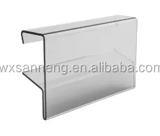 
Clear Promotion Acrylic Material Colored Price Tag Holder 