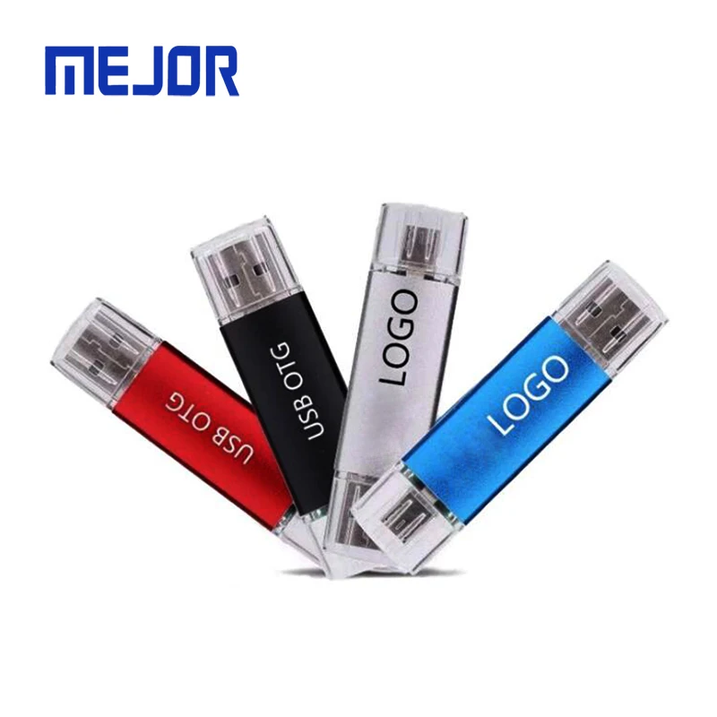 Type C memory stick 2 in 1 micro usb flash stick 32g android pen driver san disk 64g OTG pendrive