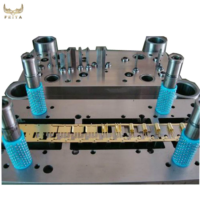 Chinese die maker,brass crimp terminal progressive stamping die