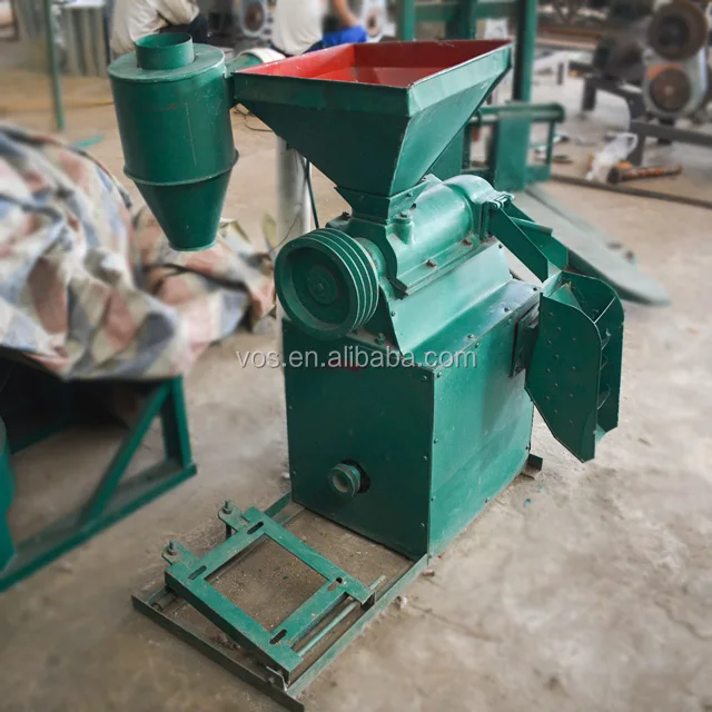 Dry coffee bean peeler and peeling machine, paddy rice mill machine