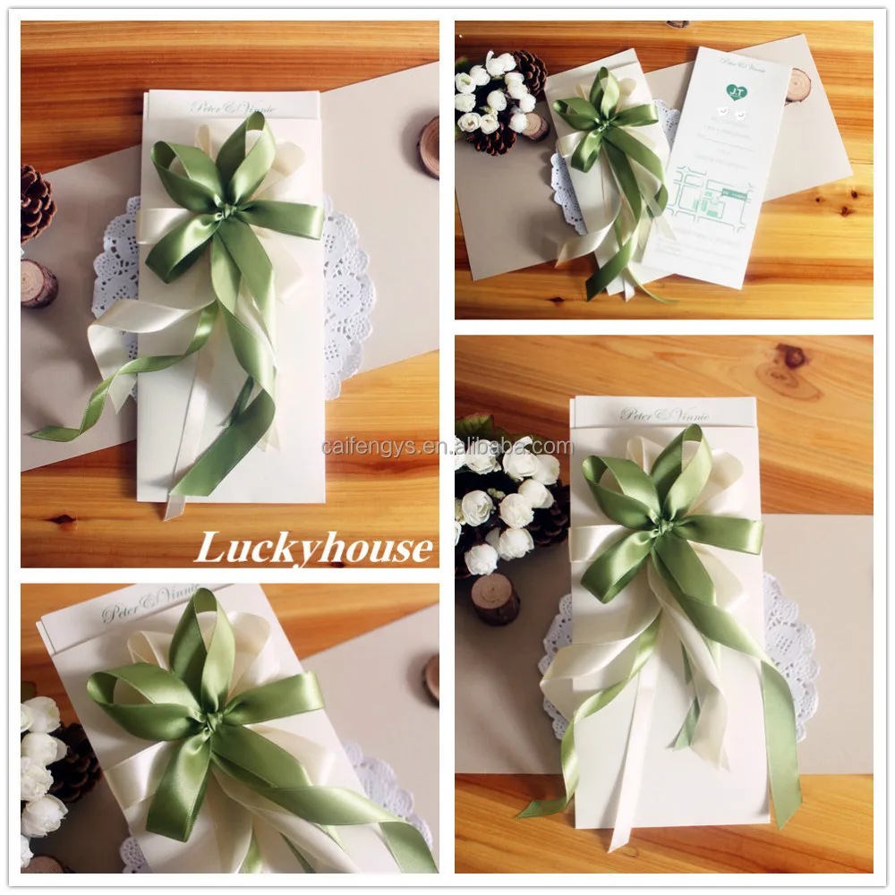 
custom tracing paper,pink green wedding invitation with heart 