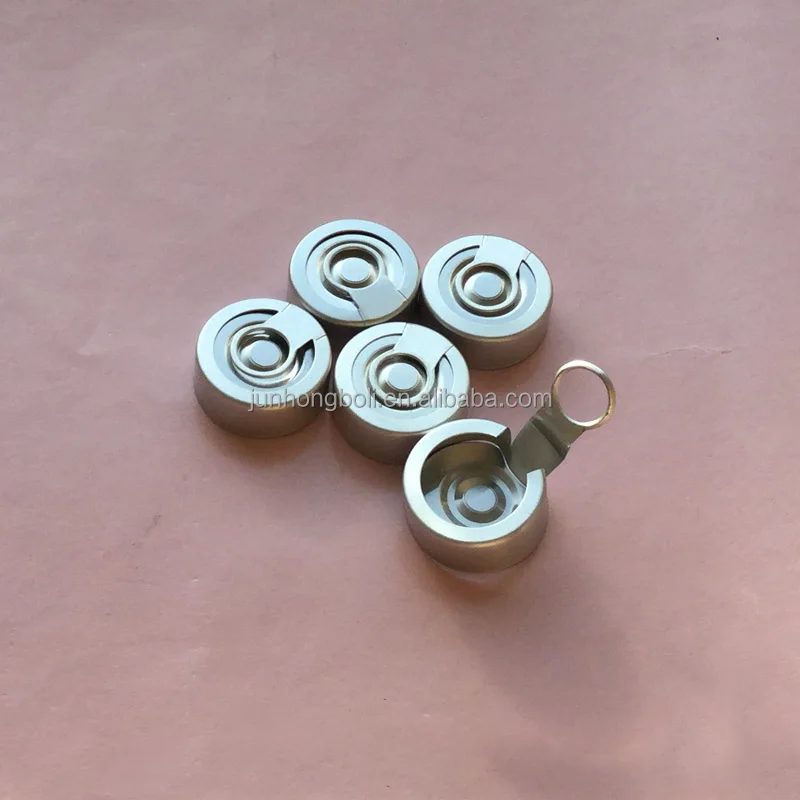 Best quality aluminum penicillin bottle cap 20mm ring pull cap China manufacturer