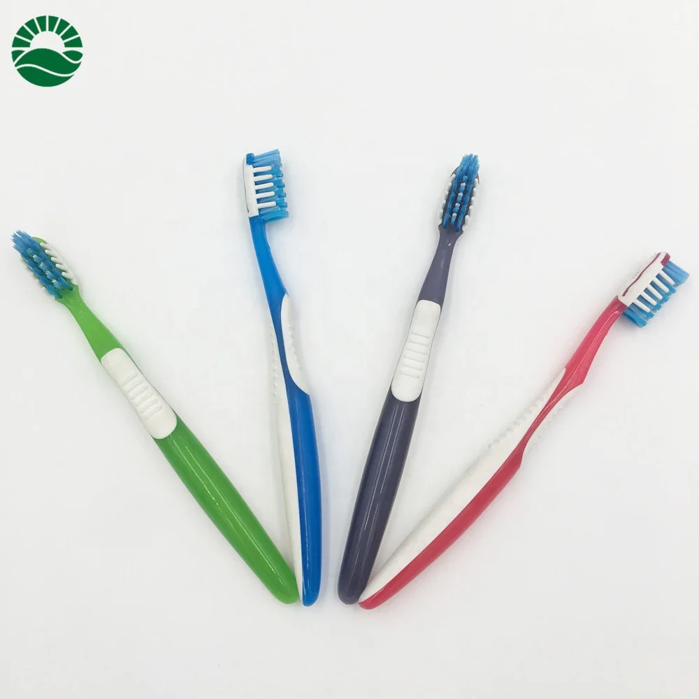
Big size handle across nylon bristle adult toothbrush from China toothbrush factory 