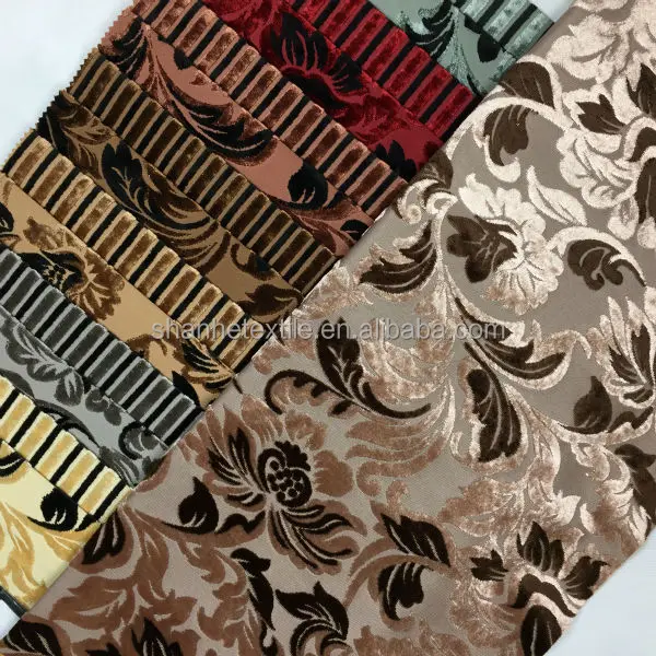 Alibaba China supplier velvet fabric manufacturer for dubai sofa fabric