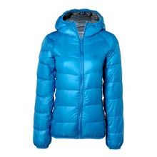 2016 Newest Women Ultra Light Duck Down Jacket Hooded Portable Coat Casual Slim font b Winter