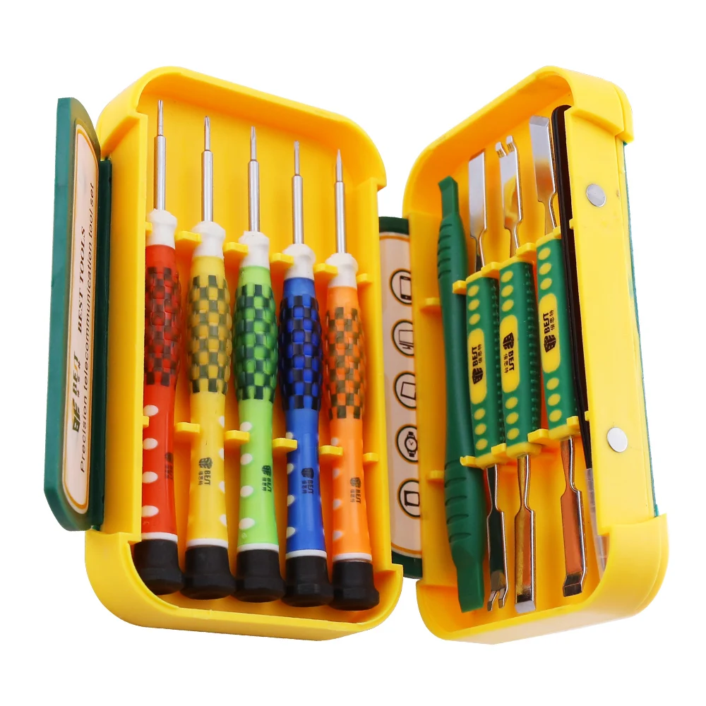 Набор отверток 10 в 1 BEST-8926 для ремонта iPhone 8 7 MacBook Air Pro