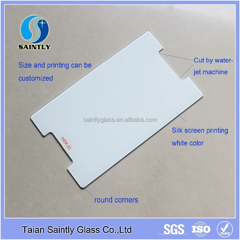 4 мм 5 мм 6 мм закаленное стекло разделочная доска с шелкография и резиновые коврики