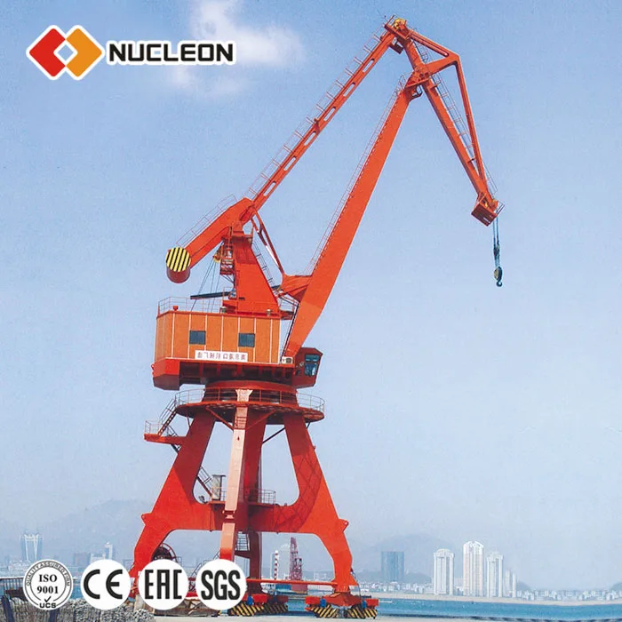  Портальный кран Nucleon морской пьедестал палубе Кливер