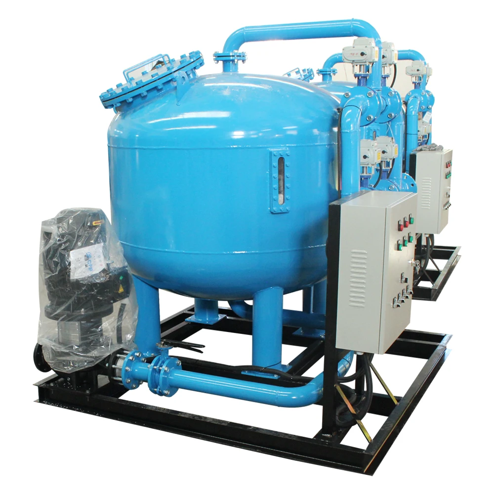 Cooling Tower Water Treatment Dia1.6m Rapid Sand Filter  system to remove solid particles and water turbidity