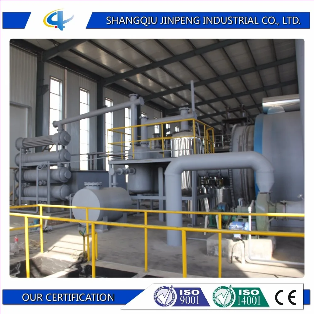 Pyrolysis plant Household plastic products making to oil machine