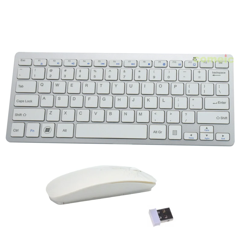 Mini 2.4G wireless wifi rubber wireless keyboard and mouse combo