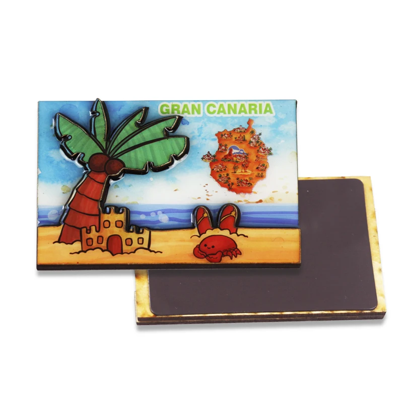 Hotsale Cheap 2023 40*125mm Denmark 3d Praha Ireland Greece Souvenir Germany Fridge Magnet