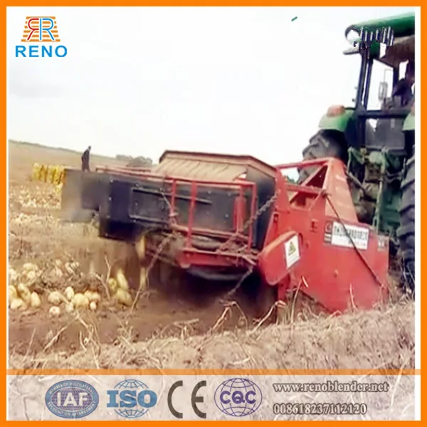 Small potato harvester with good performance
