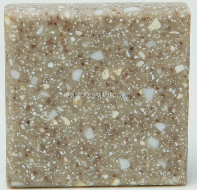 
Gelandy modified acrylic solid surface,composite resin stone,kitchen vanitytop slabs 