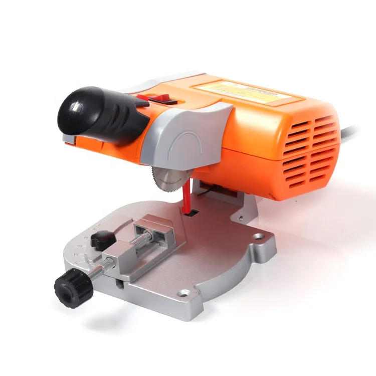 wholesale mini electric industrial metal sliding cross miter saw wood miter cut off saw tools machine