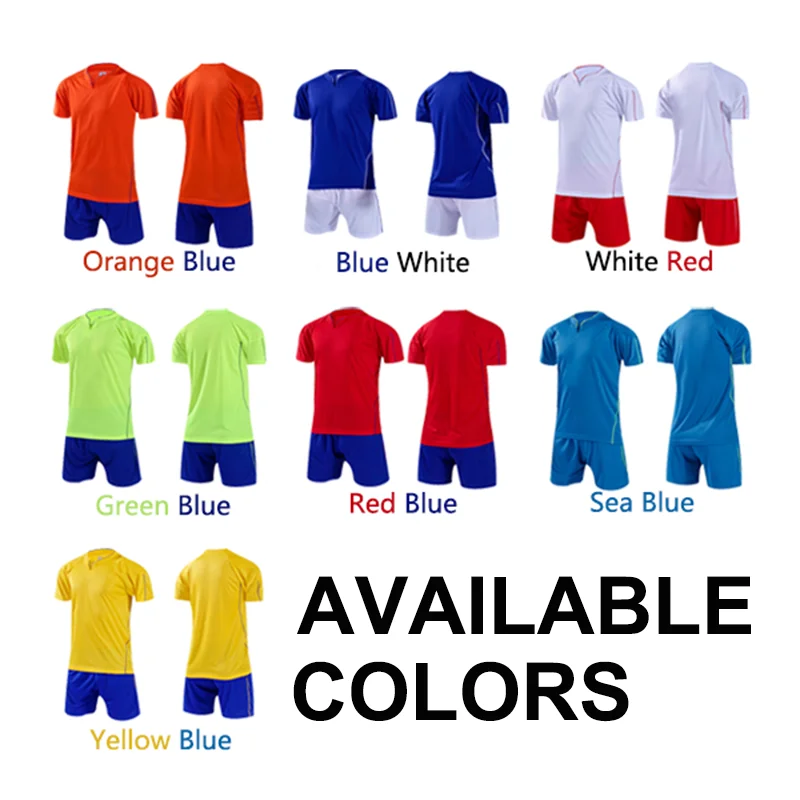 Wholesale sports soccer jersey 2018 football shirt maker uniform kits