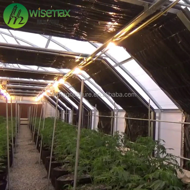 American Standard Automatic Light Dep Cbd Greenhouse for Medical Plants