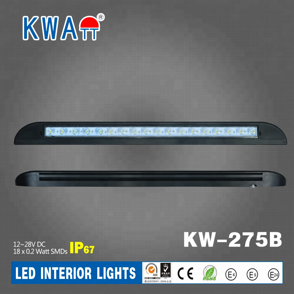 
KWATT High lumen waterproof IP67 12V LED RV interior Ceiling awning lights for Van,cabin,marine,Boat,Yacht 