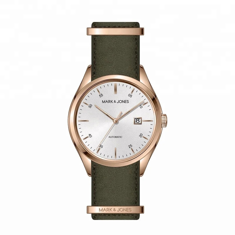 HS-3014 2023 New Design Quartz Auto Date Relojes Genuine Leather Fashion Watches for Boys