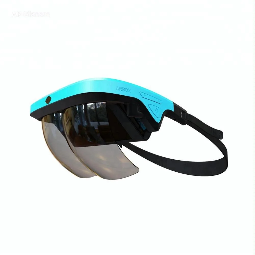 Latest Holographic Alternatives Google AR Glasses Mobile Augmented Reality Headset with Camera